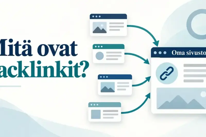 Mitä ovat backlinkit ja miksi ne vaikuttavat näkyvyyteen?